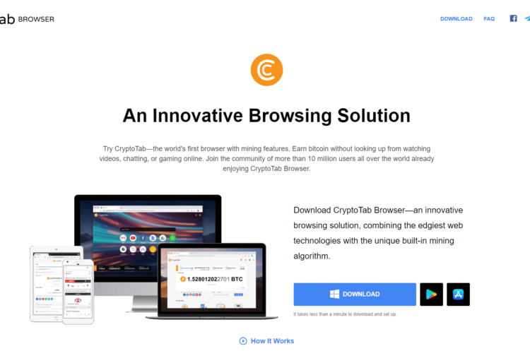 CryptoTab Overview Site