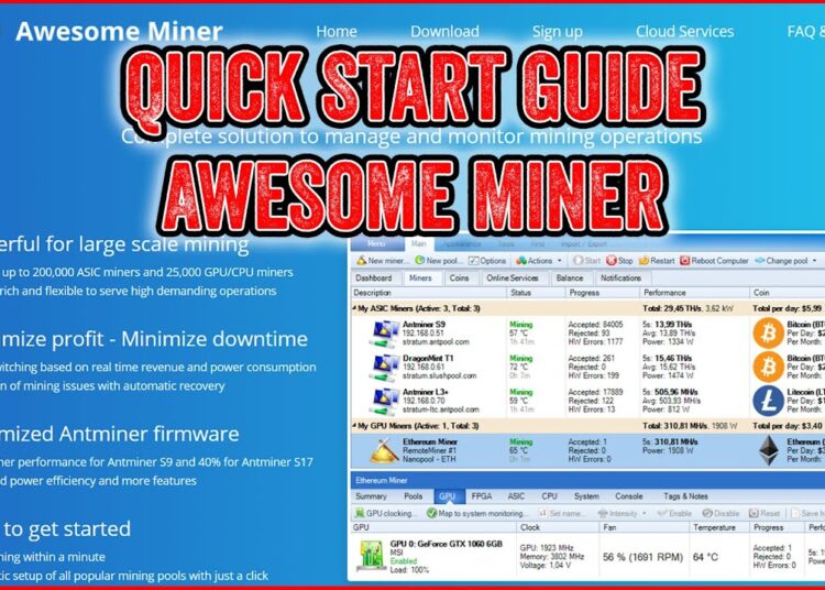 Awesome Miner: Is it easy to use CryptoMining Tool?
