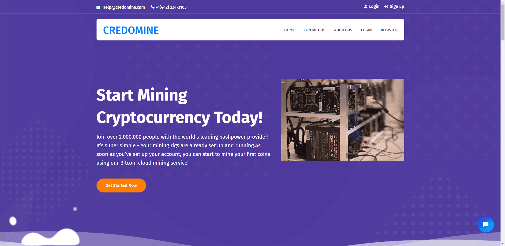 CredoMine Website Review - CryptoSeptic.com