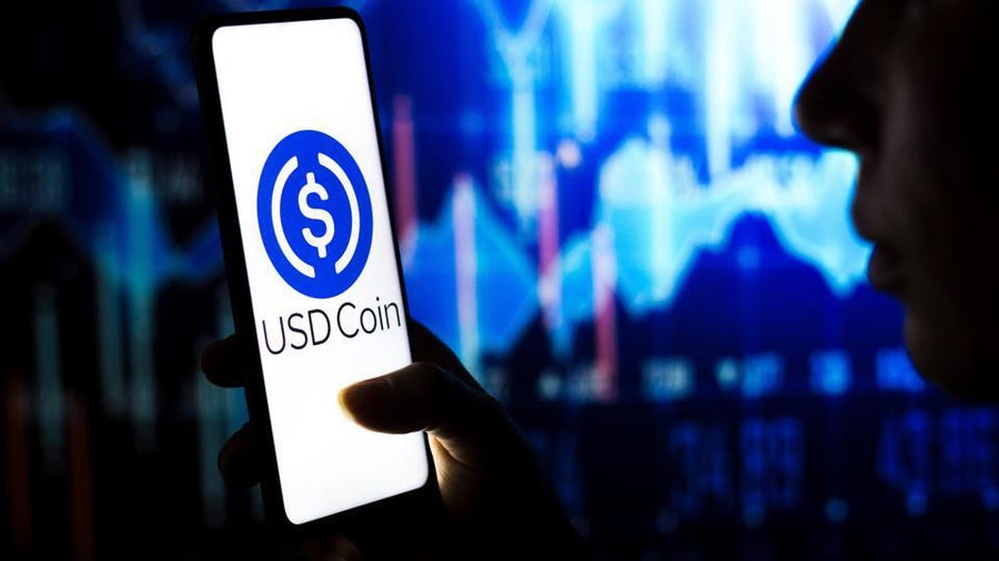USDC Crypto Stable Coin Mobile CryptoSeptic